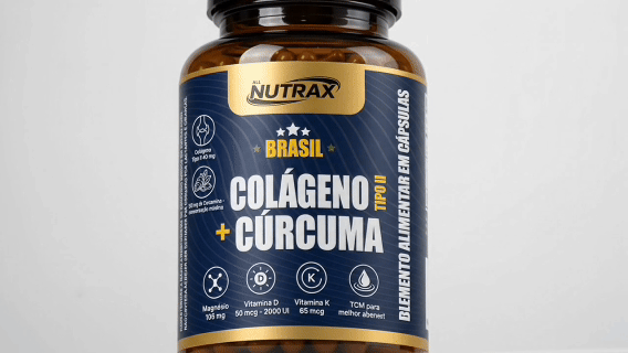 Colágeno Tipo II + Cúrcuma Nutrax
