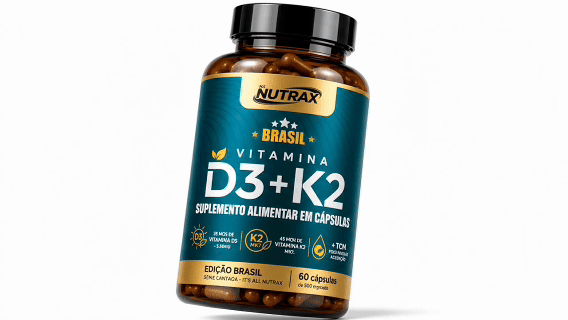 Vitamina D3 + K2 Nutrax