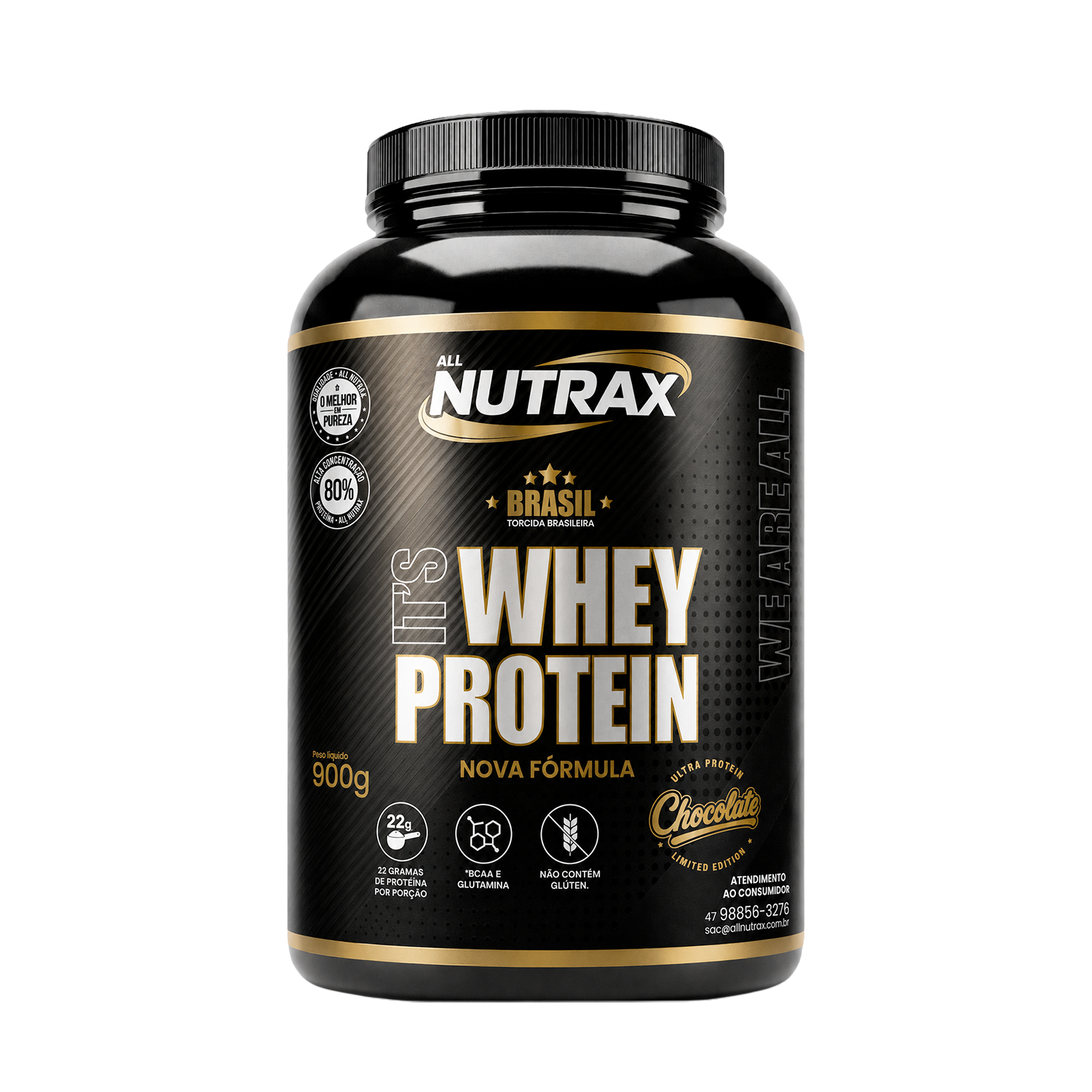 It's Whey Protein Chocolate 900g - All Nutrax