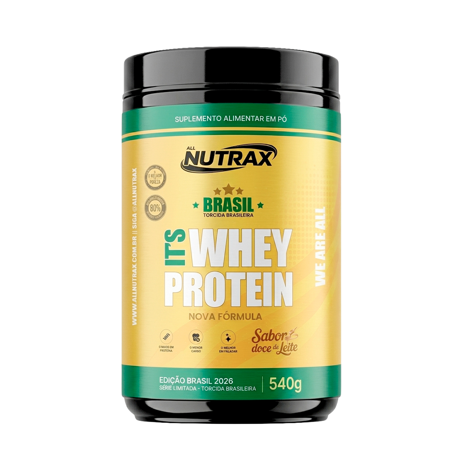 It's Whey Protein Doce de Leite 540g - All Nutrax