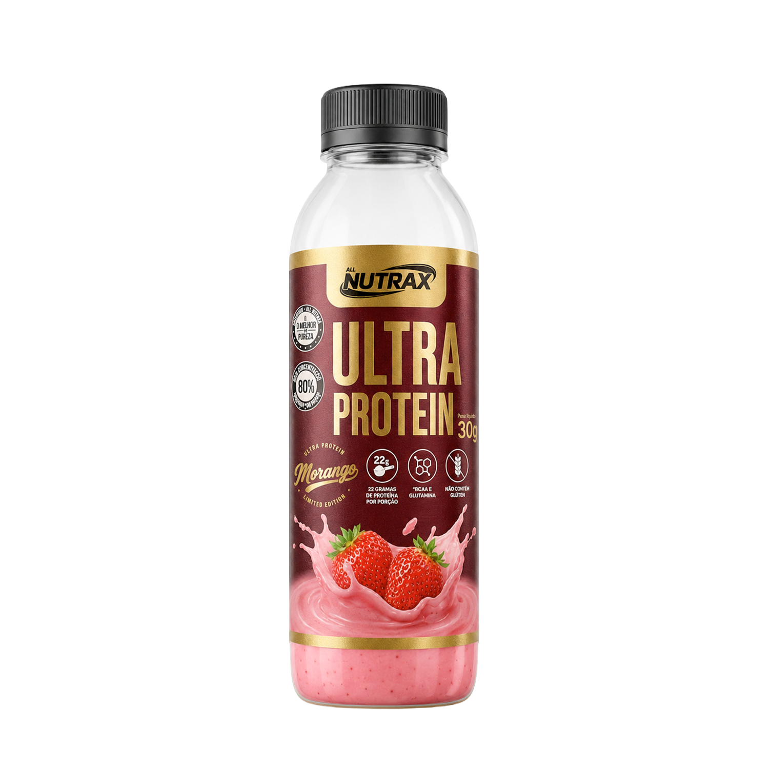 Ultra Protein Morango 30g de Proteína - All Nutrax