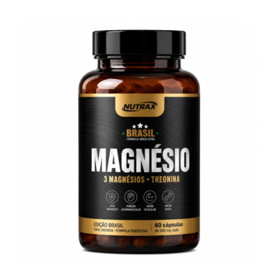 Magnésio 3 Magnésios + Treonina | All Nutrax Brasil