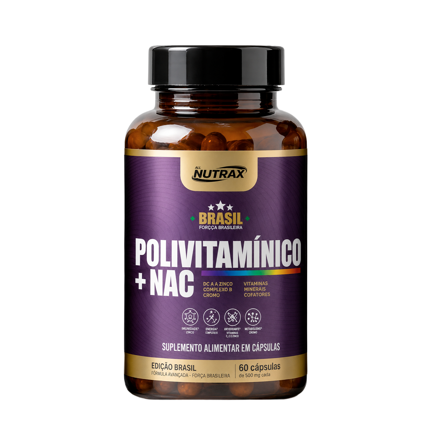 Polivitamínico + NAC (N-Acetilcisteína) All Nutrax
