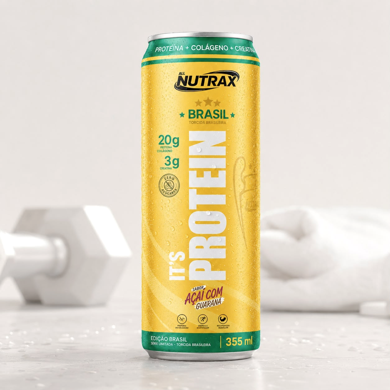 Bebida Proteica 355ml Açaí com Guaraná