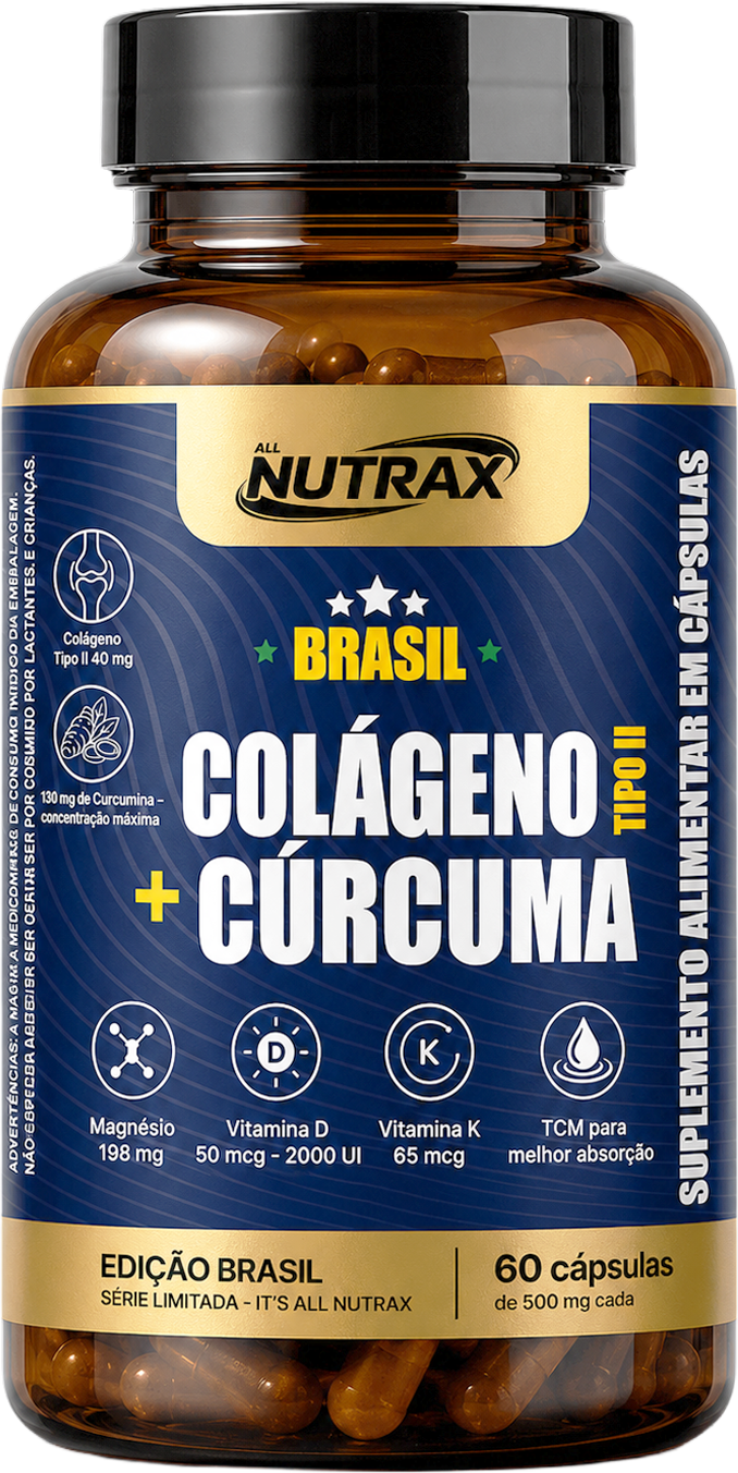 Colágeno Tipo II + Cúrcuma 60 cápsulas