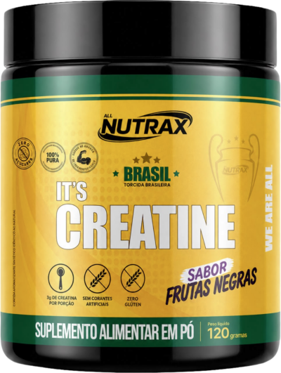 Creatina 120g Frutas Negras