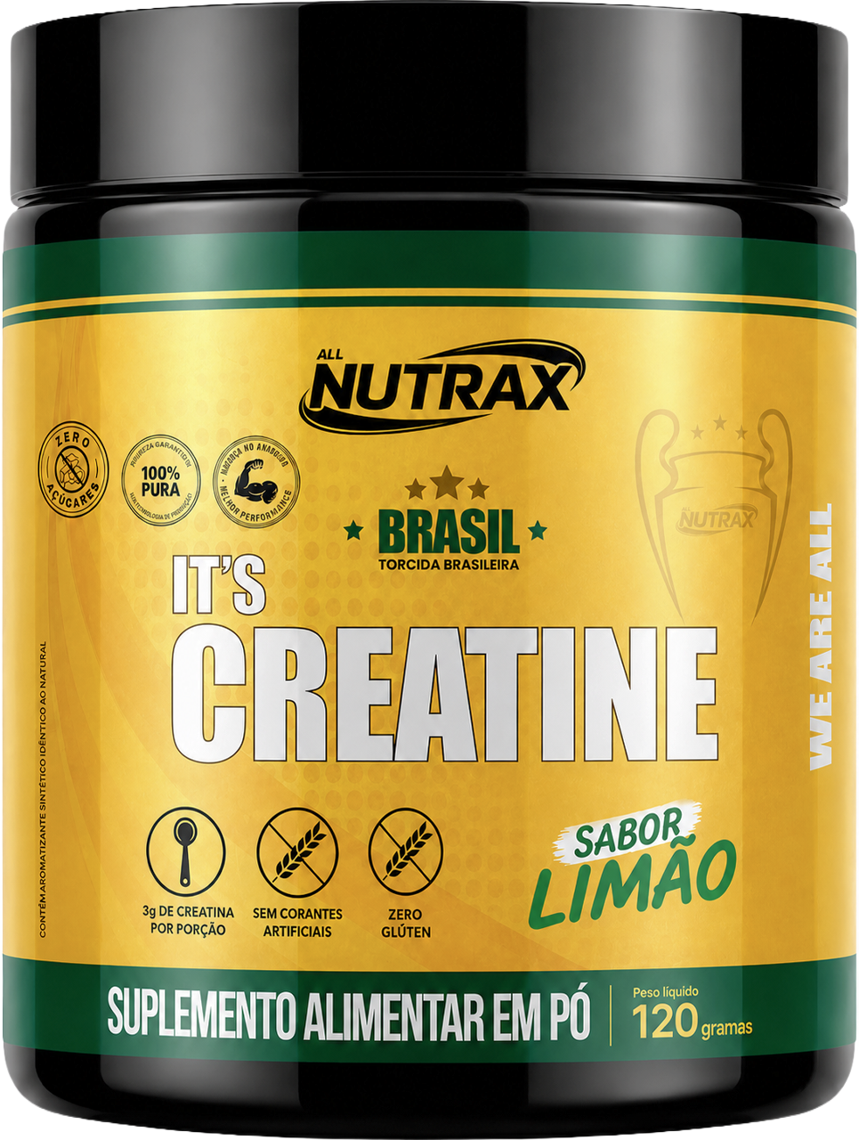 Creatina 120g Limão