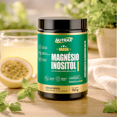Magnésio Inositol Sabor Cidreira com Maracujá 150g