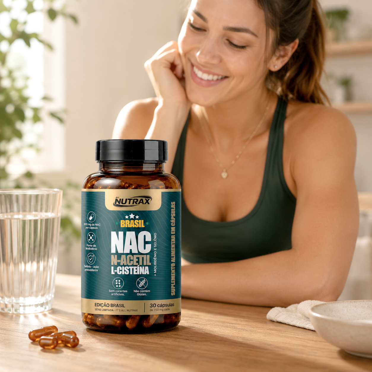 NAC N-Acetil L-Cisteína 30 cápsulas
