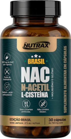 NAC N-Acetil L-Cisteína 30 cápsulas