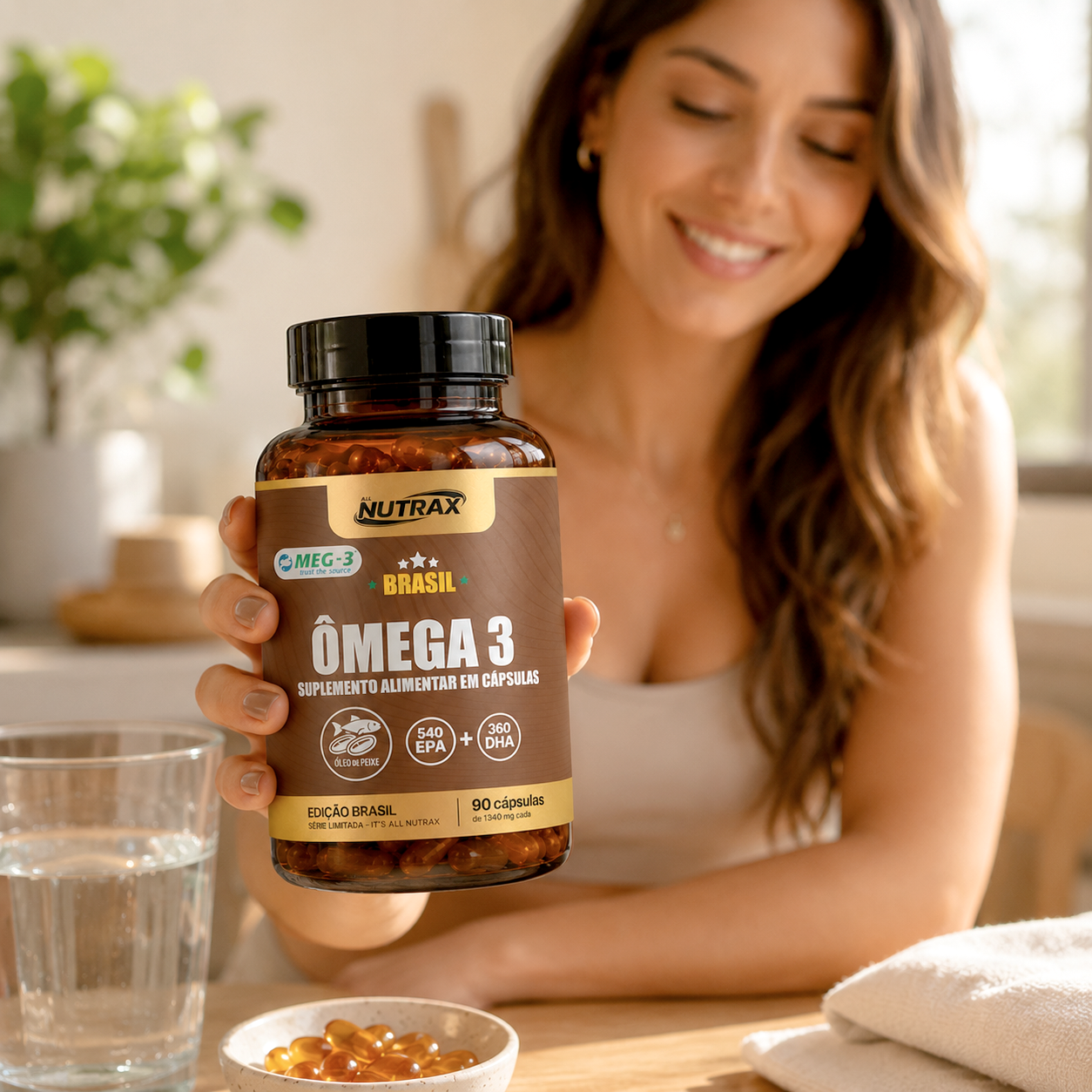 Ômega 3 90 cápsulas