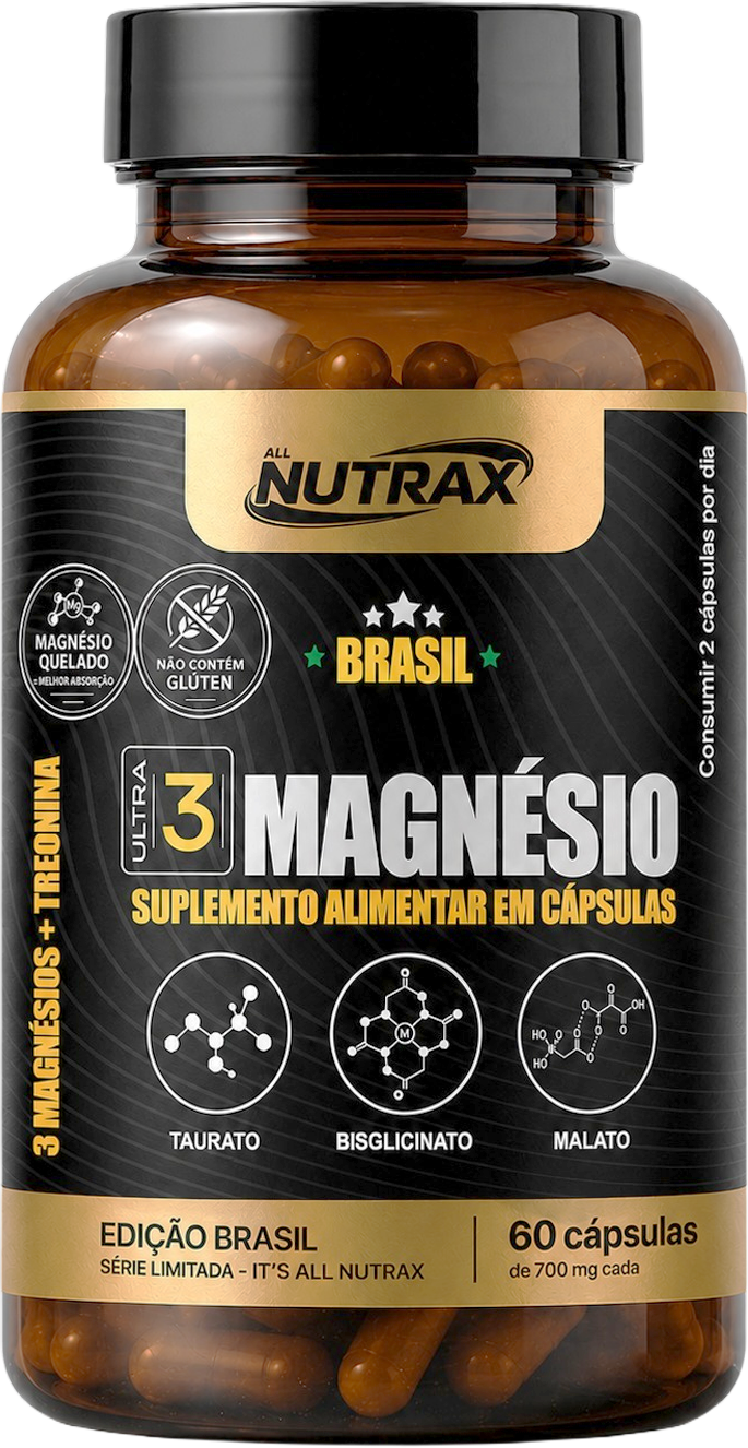 Ultra 3 Magnésio + Treonina 60 cápsulas