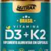 Vitamina D3 + K2 60 cápsulas