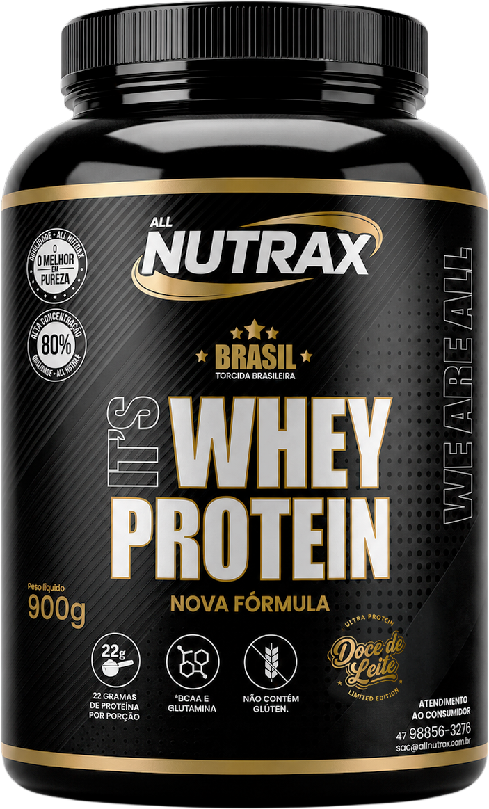 Whey Protein 900g Doce de Leite