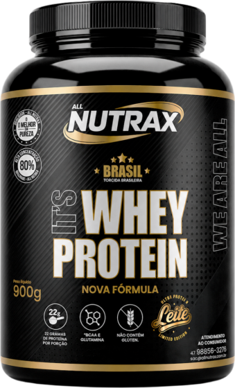 Whey Protein 900g Leite