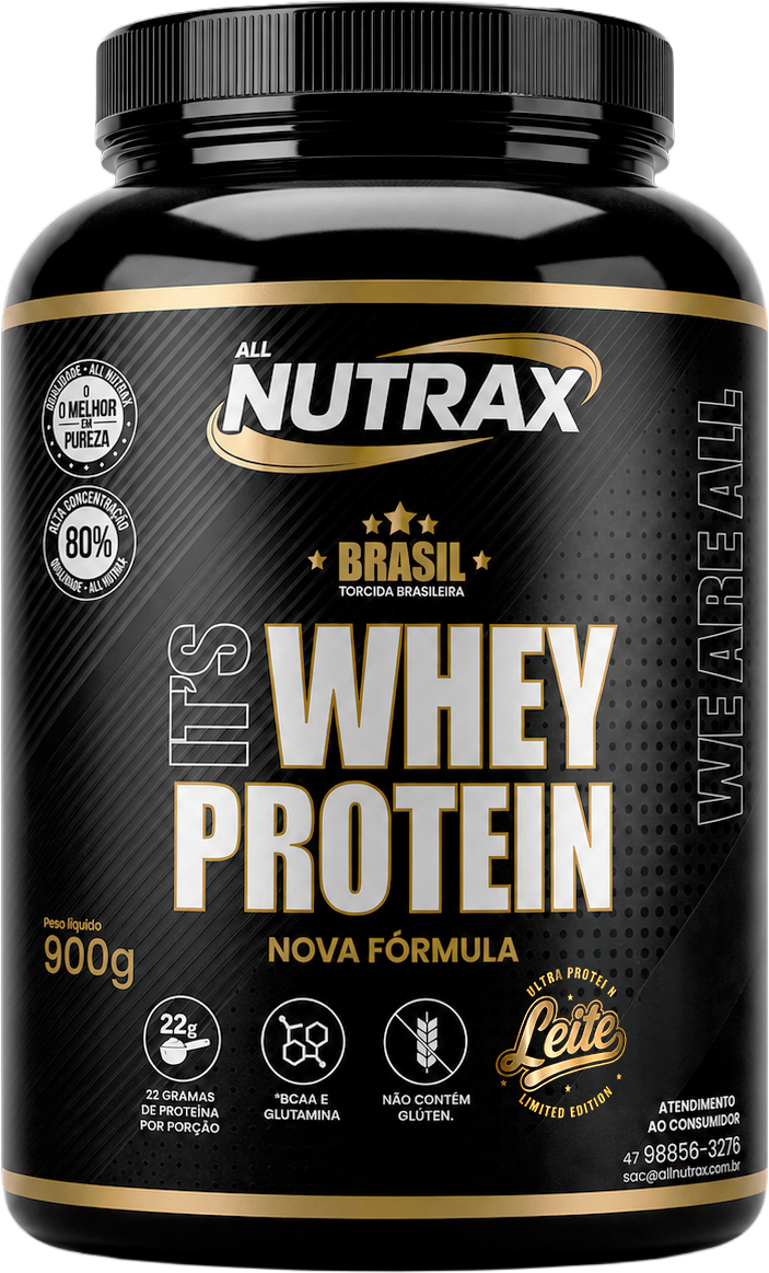 Whey Protein 900g Leite