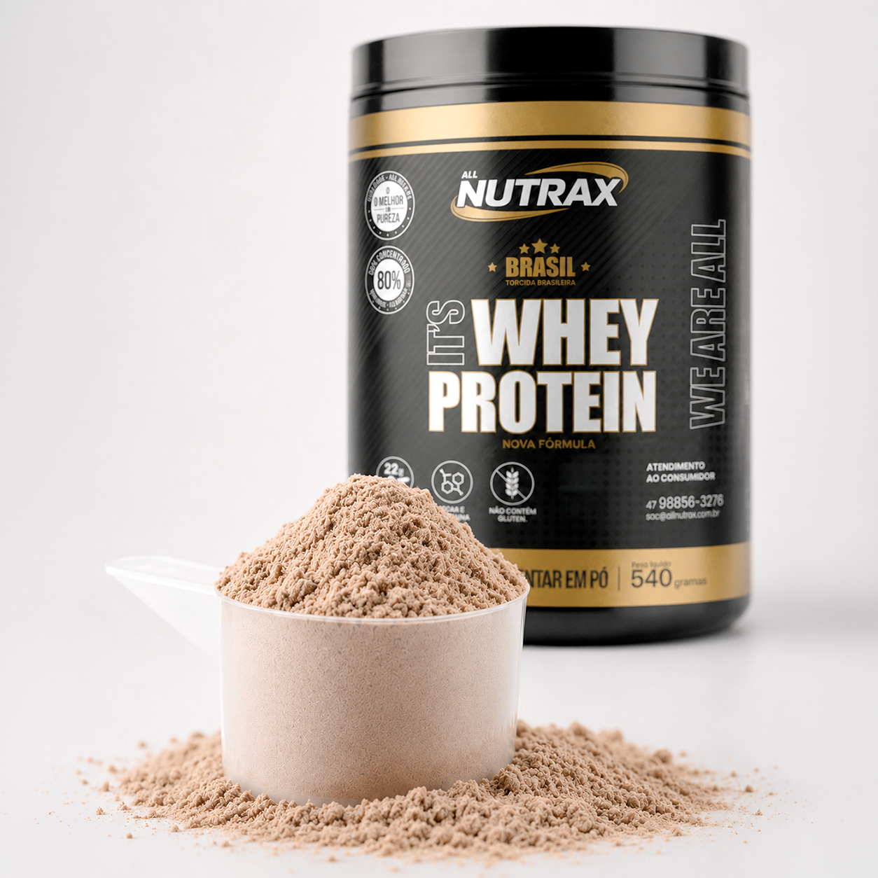 Whey Protein 540g Doce de Leite