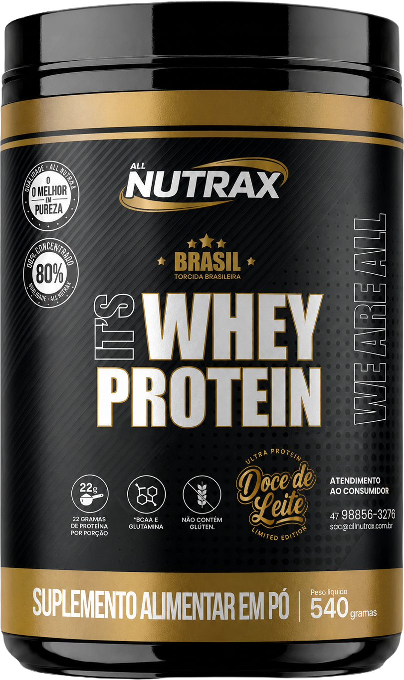 Whey Protein 540g Doce de Leite