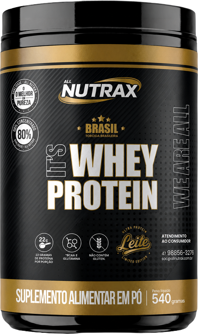 Whey Protein 540g Leite