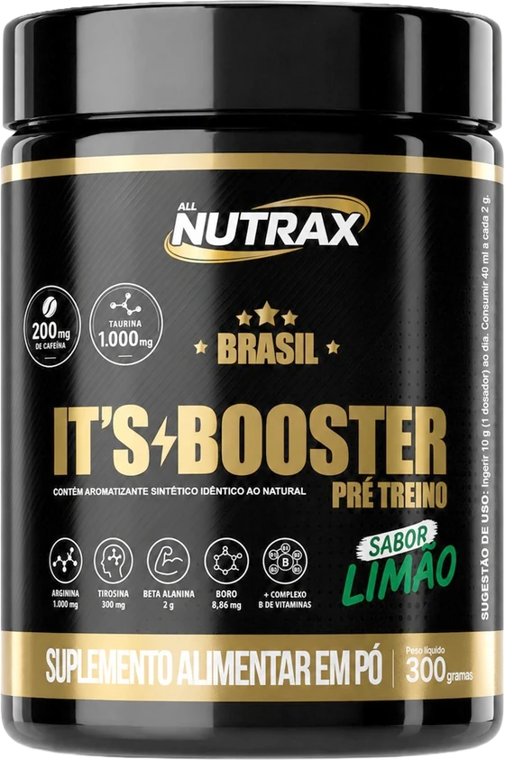 It's Booster Pré-Treino sabor Limão