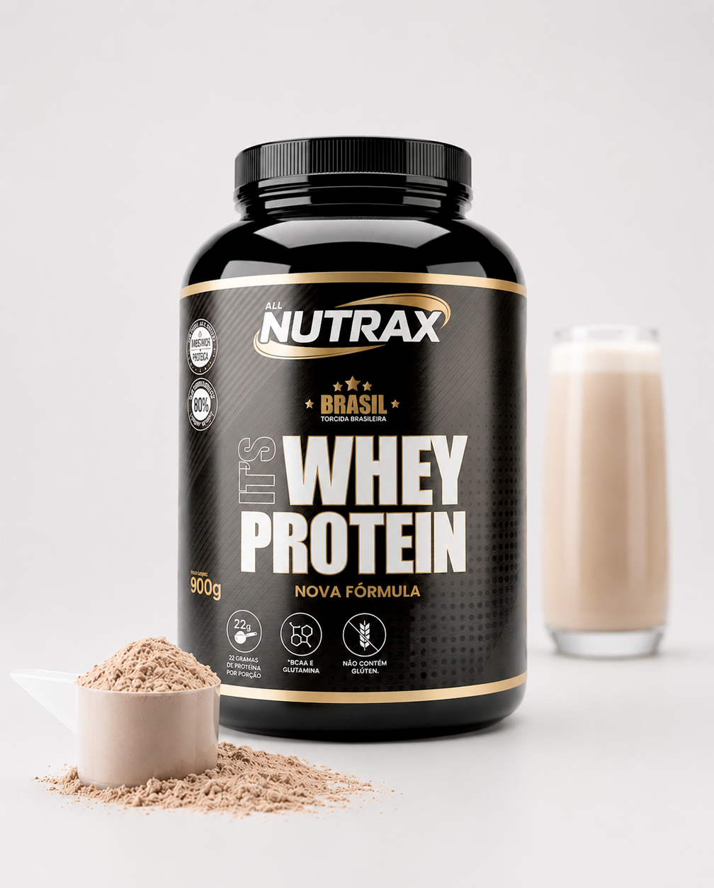 Whey Protein 900g Doce de Leite