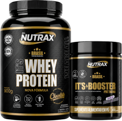 Kit Energia — Whey + Pré-Treino