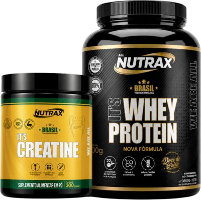Kit Essencial — Whey + Creatina