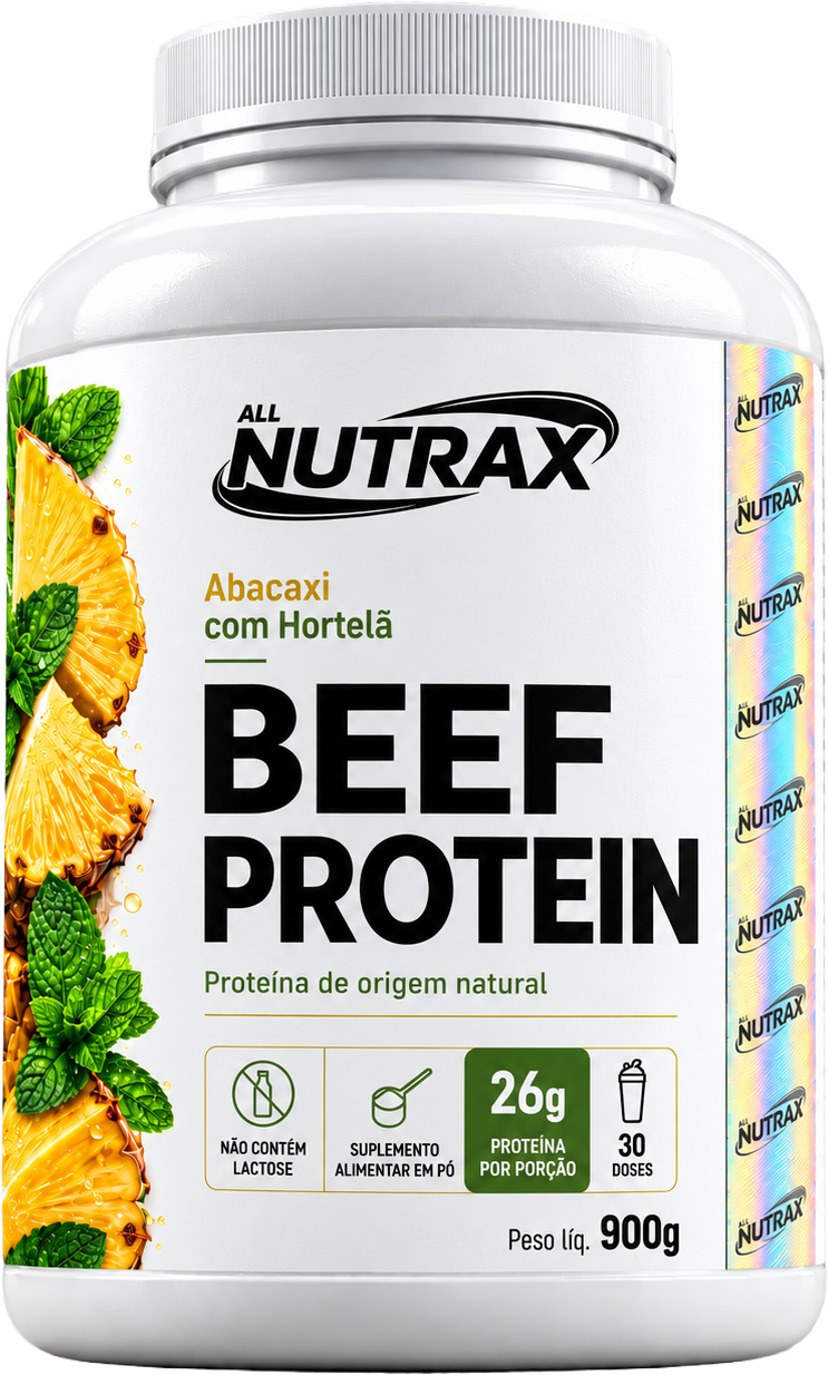BEEF Protein 900g Abacaxi com Hortelã