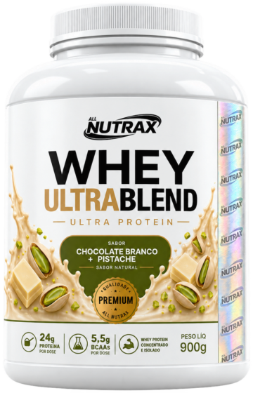 Whey UltraBlend Chocolate Branco + Pistache 900g