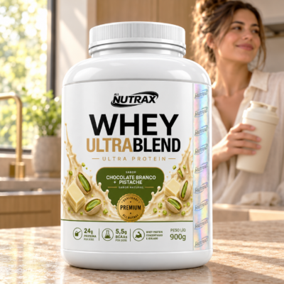 Whey UltraBlend Chocolate Branco + Pistache 900g